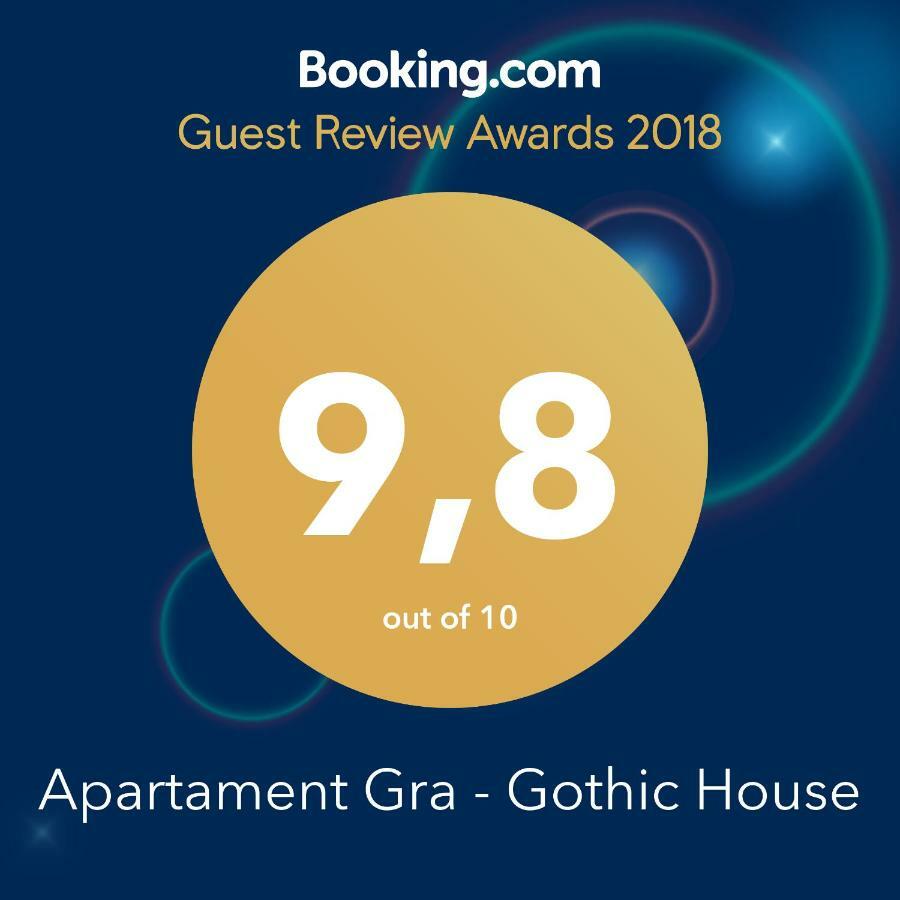 Apartament Gra - Gothic House Torun Bagian luar foto